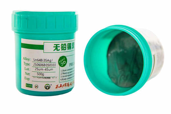 生产焊锡膏 无铅中温锡膏环保免清洗锡焊膏，焊锡膏的成份